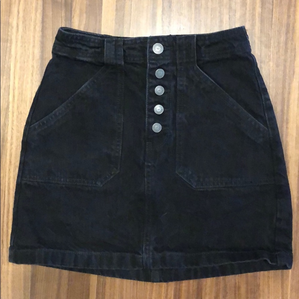 Hollister denim skirt, ultra-high rise